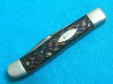 VINTAGE WESTERN USA 292 D TRAPPER FOLDING POCKET KNIFE KNIVES OLD SMALL