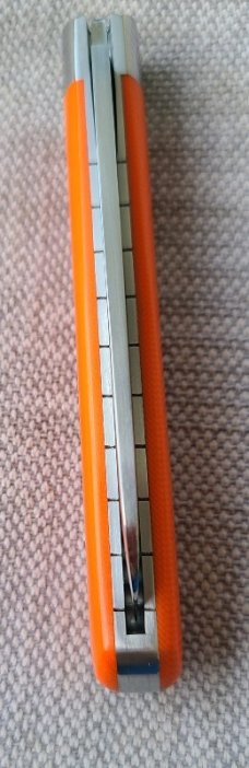 T A Davison Straight Lambsfoot Jack.3.625".Orange G10..Cpm154..jeweled liners..#2373..New from maker