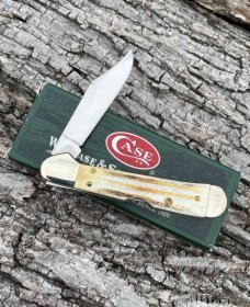 CASE XX ** 2008 2nd CUT STAG MINI COPPERLOCK