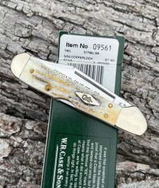 CASE XX ** 2008 2nd CUT STAG MINI COPPERLOCK
