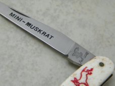 Frost Cutlery Japan Bone Mini Muskrat Knife - Carter-Mondale 1980