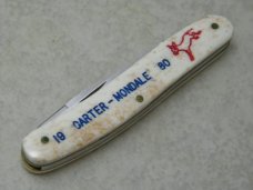 Frost Cutlery Japan Bone Mini Muskrat Knife - Carter-Mondale 1980