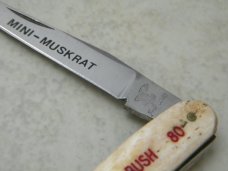 Frost Cutlery Japan Bone Mini Muskrat Knife - Reagan-Bush 1980
