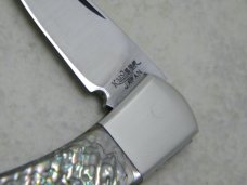 Khyber Japan Stainless 2822 Abalone Pearl Lockback Knife