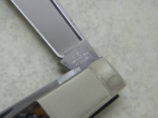 F.A. Bower Dist. Co. Solingen Germany #35 Bone Stepped Bolster Barlow Knife