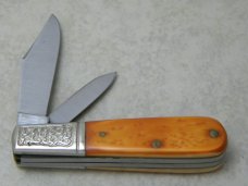 S.C.C. USA Schrade Cut Co. 206 Delrin Barlow Knife