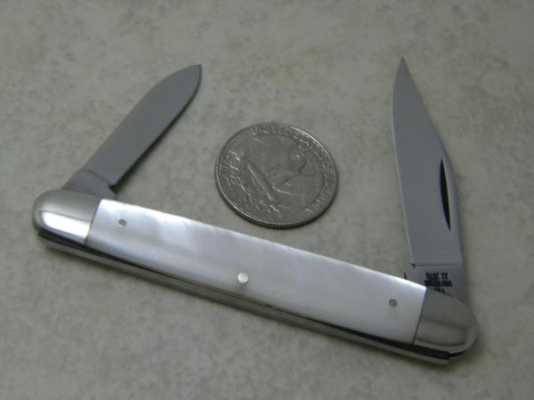 Case XX Stainless USA 1970's Pearl 82079 1/2 Sleeveboard Pen Knife