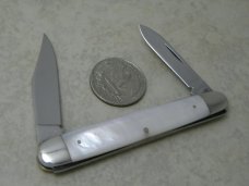 Case XX Stainless USA 1970's Pearl 82079 1/2 Sleeveboard Pen Knife