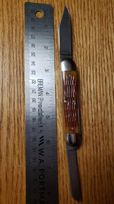 Great Eastern Cutlery 291319 Jigged Bone Whittler 3 Springs Frozen Forged 1095 Carbon Steel Blades