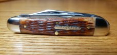 Great Eastern Cutlery 291319 Jigged Bone Whittler 3 Springs Frozen Forged 1095 Carbon Steel Blades