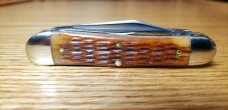 Great Eastern Cutlery 291319 Jigged Bone Whittler 3 Springs Frozen Forged 1095 Carbon Steel Blades