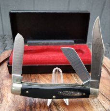 Craftsman USA 9500, American Eagle Stockman, Saw Cut Delrin Handles
