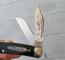Craftsman USA 9500, American Eagle Stockman, Saw Cut Delrin Handles