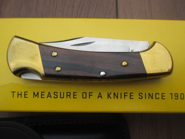Buck 112 Ranger with leather sheath   Like New In Box 