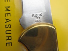 Buck 112 Ranger with leather sheath   Like New In Box 