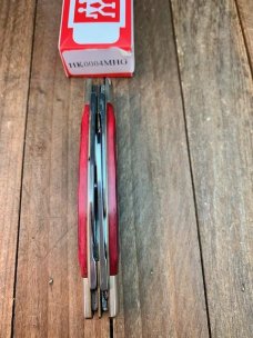 Henckels by Boker Congress Mahogany Red Pin Feather Jigged Bone 