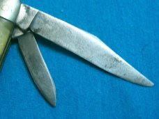 VINTAGE ANTIQUE IMPERIAL PROV USA EQUAL END CIGAR JACK FOLDING POCKET KNIFE KNIVES OLD CRACKED ICE