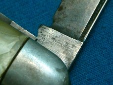 VINTAGE ANTIQUE IMPERIAL PROV USA EQUAL END CIGAR JACK FOLDING POCKET KNIFE KNIVES OLD CRACKED ICE