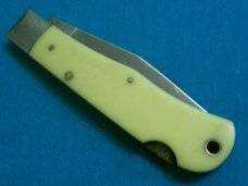 A.G. AG RUSSELL 2003 USA ACORN JIGGED BONE LOCKBACK BAREHEAD FOLDING JACK POCKET KNIFE KNIVES OLD