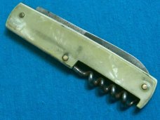 VINTAGE UTICA CUTLERY ARCH FOLDING POCKET KNIFE KNIVES OLD CHAMPAGNE CORKSCREW BARTENDER SOMMELIER