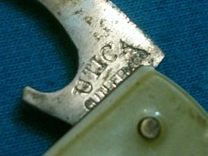 VINTAGE UTICA CUTLERY ARCH FOLDING POCKET KNIFE KNIVES OLD CHAMPAGNE CORKSCREW BARTENDER SOMMELIER