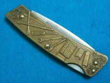 COMMEMORATIVE PROTO TOOLS 18510 USA AD ADVERTISING PEN JACK FOLDING POCKET KNIFE KNIVES OLD