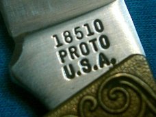 COMMEMORATIVE PROTO TOOLS 18510 USA AD ADVERTISING PEN JACK FOLDING POCKET KNIFE KNIVES OLD