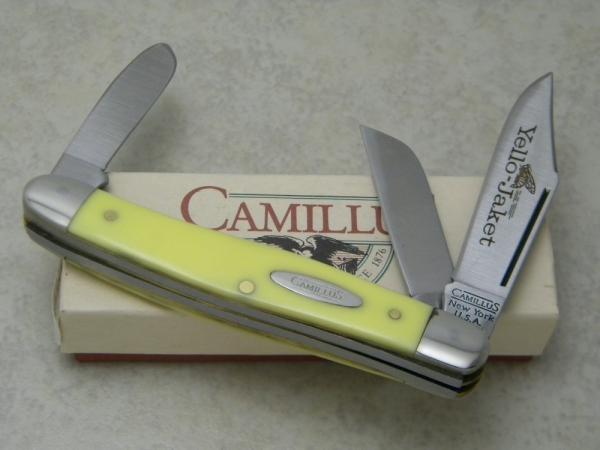 Camillus New York USA 711Y "Yello-Jaket" Stockman Knife NIB Camillus New York USA 711Y "Yello-Jaket" Stockman Knife NIB