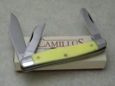 Camillus New York USA 711Y  "Yello-Jaket" Stockman Knife NIB