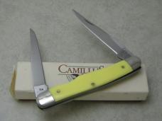 Camillus New York USA 714Y  "Yello-Jaket" Muskrat Knife NIB