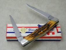 Camillus New York USA Sword Brand 1976 Imitation Stag #19 Muskrat Knife NIB