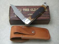 Schrade USA 125OT Delrin Linerlock Folding Hunter Knife NIB w/Pouch
