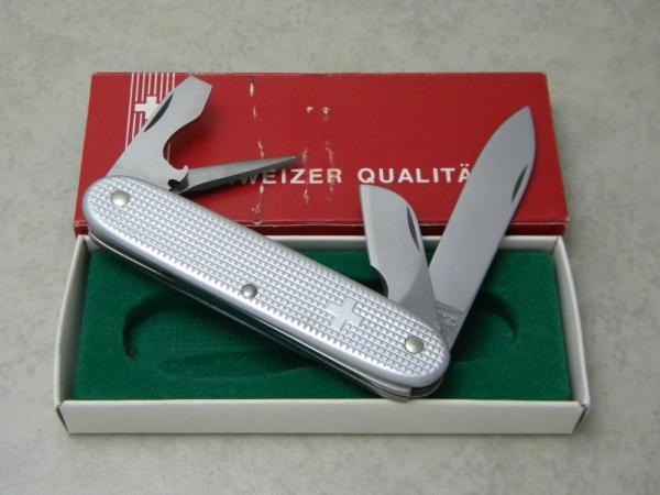 Victorinox Switzerland Silver ALOX Electrician's Knife - NIB c.1980's Victorinox Switzerland Silver ALOX Electrician's Knife - NIB c.1980's