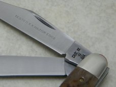 Case XX Stainless USA 1 Dot (1989) Bone 6347 HP SSP Tested XX Razor Edge Stockman Knife