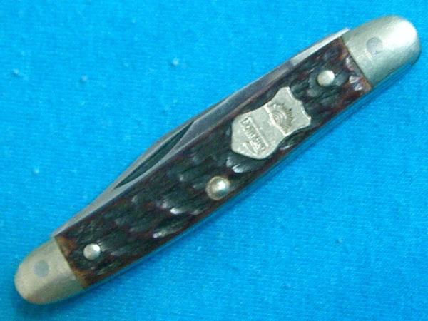 VINTAGE CARL SCHLEIPER GERMAN EYE BRAND BONE MUSKRAT 1970'S FOLDING POCKET FOLDER KNIFE KNIVES OLD VINTAGE CARL SCHLEIPER GERMAN EYE BRAND BONE MUSKRAT 1970'S FOLDING POCKET FOLDER KNIFE KNIVES OLD