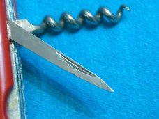 DISCONTINUED WENGER SWISS ARMY FLY FISHERMAN 16945 84MM FOLDING POCKET CAMP KNIFE VICTORINOX KNIVES