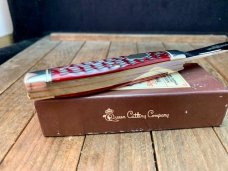 Schatt and Morgan Medium Stockman Cranberry Red Jigged Bone 2007