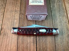 Schatt and Morgan Medium Stockman Cranberry Red Jigged Bone 2007