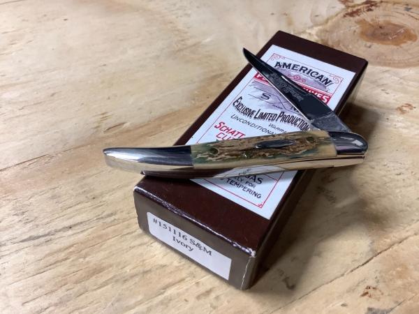 Schatt & Morgan small toothpick in MAMMOTH IVORY