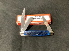 Zwilling  J.A. Henckels  blue bone stockman