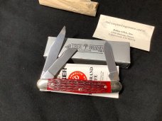 Boker Tree Brand large stockman in red bone