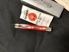 Boker Tree Brand large stockman in red bone