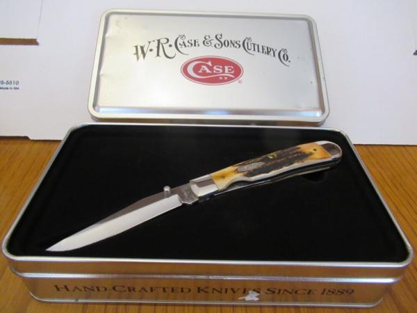 Case XX 2008 Stag Trapperlock Pattern # 5154L SS