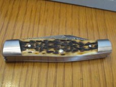 Case XX 2015 Tony Bose Dark Molasse Cattle Knife Pattern # TB632015  Damascus 