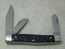 Boker Tree Brand Heinr. Boker & Co Germany Rough Black Stockman Knife