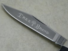Boker Tree Brand Heinr. Boker & Co Germany Rough Black Stockman Knife