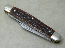 Boker Tree Brand Solingen, Germany 8573 Bone Stockman Knife in Box