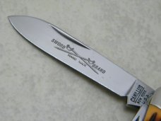 Camillus New York USA Sword Brand Imitation Stag #97 Camp Scout Utility Knife NIB