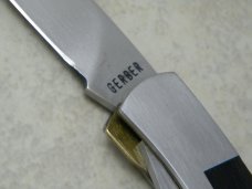 Gerber Portland, OR 97223 USA Wood Classic Folding Linerlock Knife c.1970's