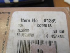 Case XX 2003 Exotic Blue Lapis & Mother of Pearl Tuxedo Pattern # EX2156 SS